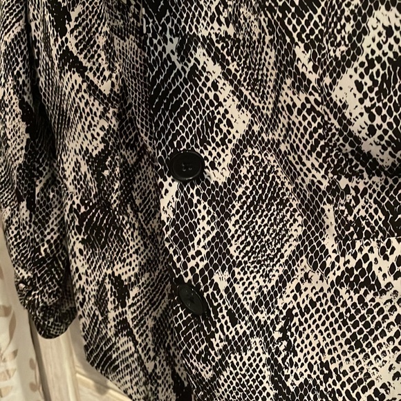 Express Collection Python Print Blazer - Picture 2 of 6